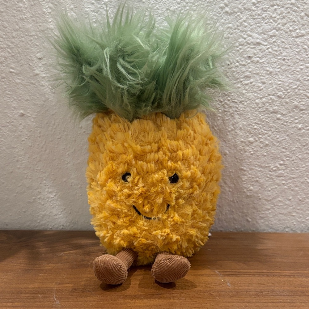 Yellow Pineapple JellyCat Plush Toy